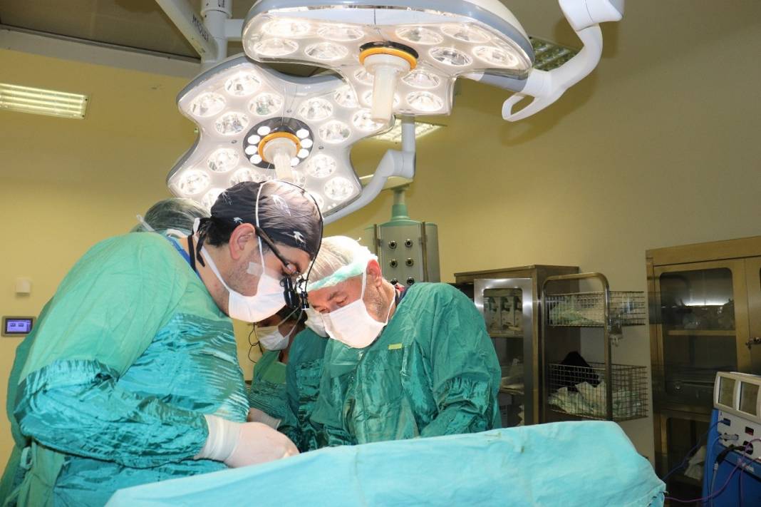 Hasta kadının karnından 15 kilo tümör çıkarıldı 1